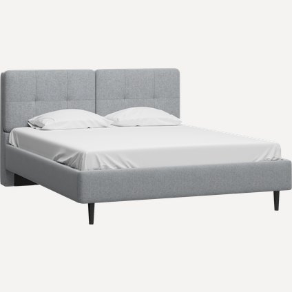 Кровать Харли 140 Textile Grey