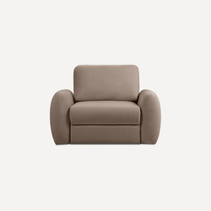 Кресло модульное Полан Velvet Beige