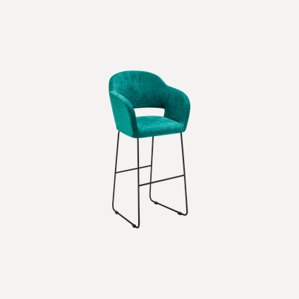 Стул барный Одар-4 Velvet Emerald