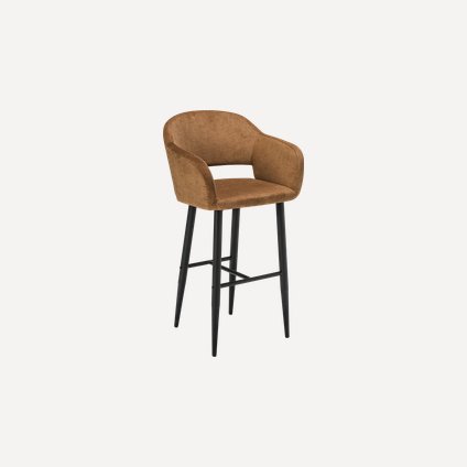 Стул барный Одар-3 Velvet Brown