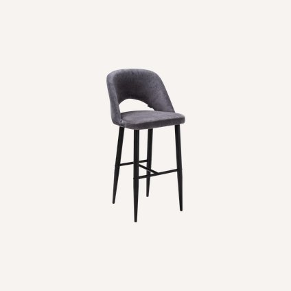 Стул барный Ларс-3 Velvet Grafit