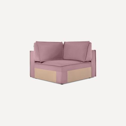 Угловое кресло Этен Vertical Pink