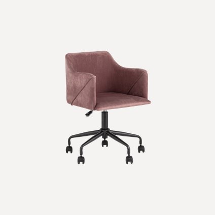 Офисное кресло JAMAL Velvet Pink