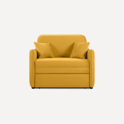 Кресло-кровать Кейсес Velvet Yellow