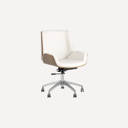 Офисное кресло Кинг Mini White