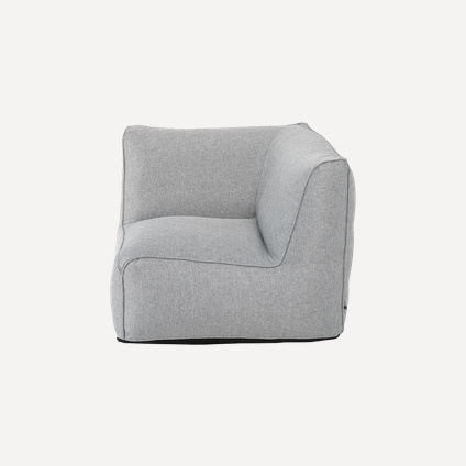 Угловое кресло Нельс Textile Grey