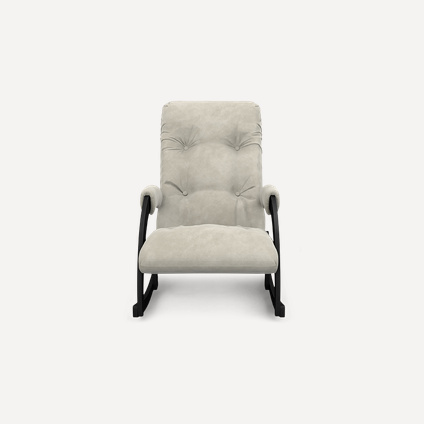 Кресло-качалка Прага Velvet Grey