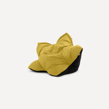 Кресло-мешок Роуз L Velvet Yellow