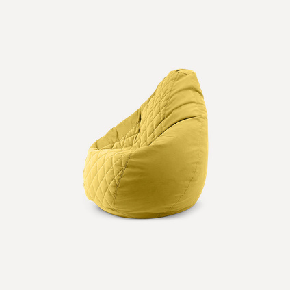 Кресло-мешок Испания XXL Velvet Yellow