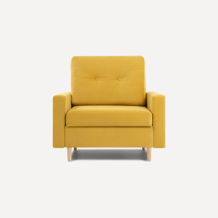 Кресло-кровать Динс Мини Velvet Yellow