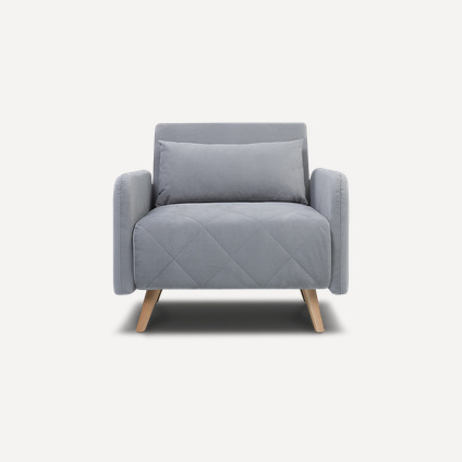 Кресло-кровать Кускен Velvet Grey