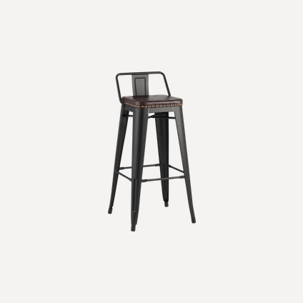 Стул барный Толикс Soft Black