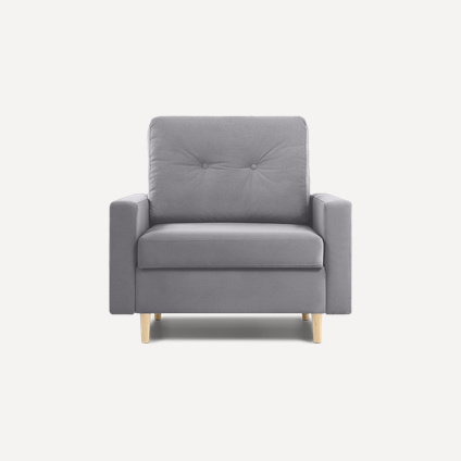 Кресло-кровать Динс Мини Velvet Grey