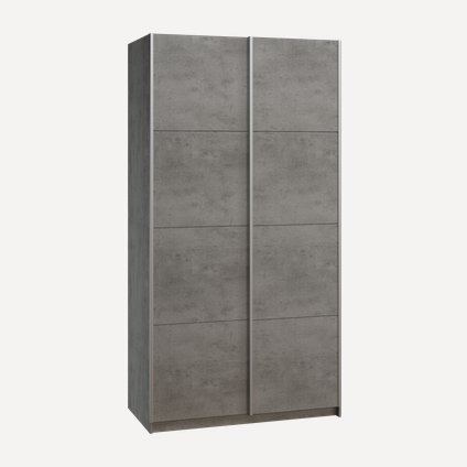 Шкаф-купе Итан-2-120-230 Бетон