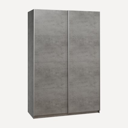 Шкаф-купе Итан-2-160-230 Бетон