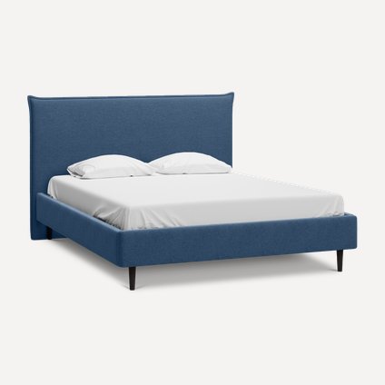 Кровать Сваут 160 Textile Navy Blue