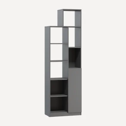 Стеллаж Пауль 68x216 Графитовый