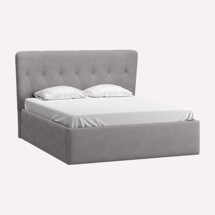 Кровать Лорн 140 Velvet Grey