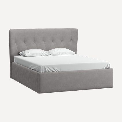 Кровать Лорн 160 Velvet Grey