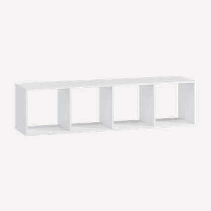 Стеллаж Кейн 38x149 Белый