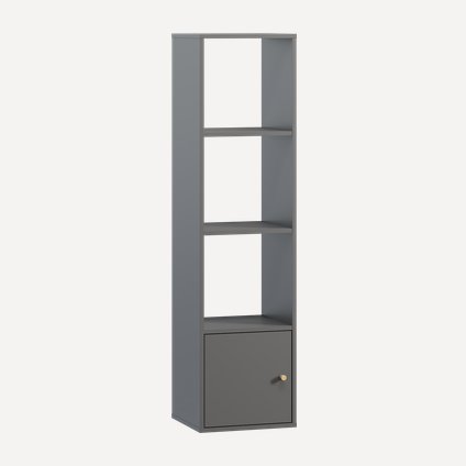 Стеллаж Кейн 1-39x149 Графитовый
