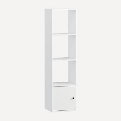 Стеллаж Кейн 1-39x149 Белый