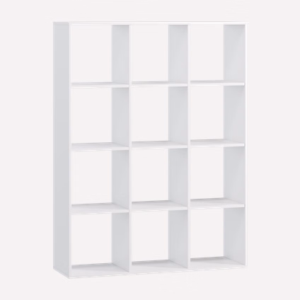 Стеллаж Кейн 1-112x149 Белый