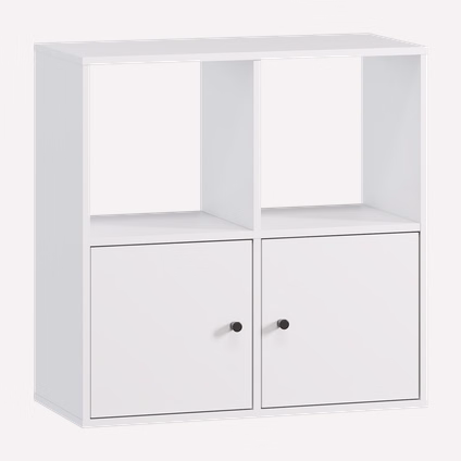 Стеллаж Кейн 5-75x75 Белый