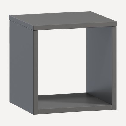 Полка Элод 29x29 Графитовый