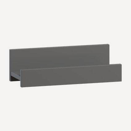 Полка Лиа 40x12 Графитовый