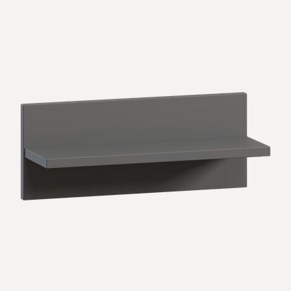 Полка Оберг 40x16 Графитовый