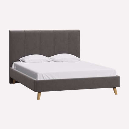 Төсек Serona-Legs 160 Velvet Grey