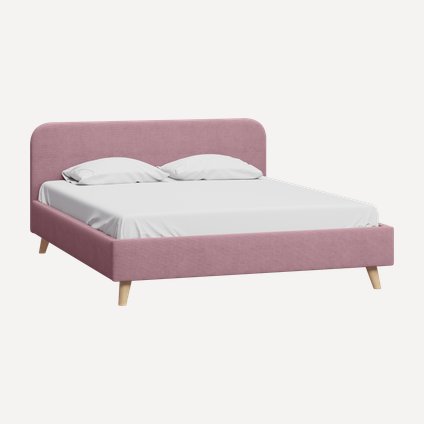 Кровать Лайтси 140 Vertical Pink