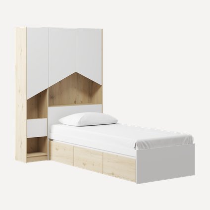 Кровать Пенни-2 90 Белый