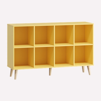 Стеллаж Талдом 129x80 Желтый