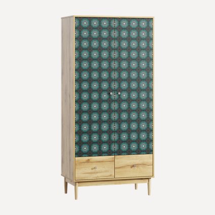 Распашной шкаф Тайрон 2-95x200 Капли