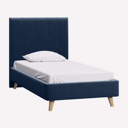 Төсек Serona - Legs 90 Velvet Blue
