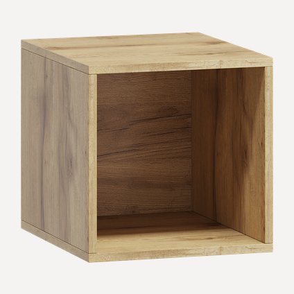 Полка Кливленд 3 35x35 Дуб Золотистый