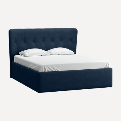 Кровать Лорн 140 Velvet Blue