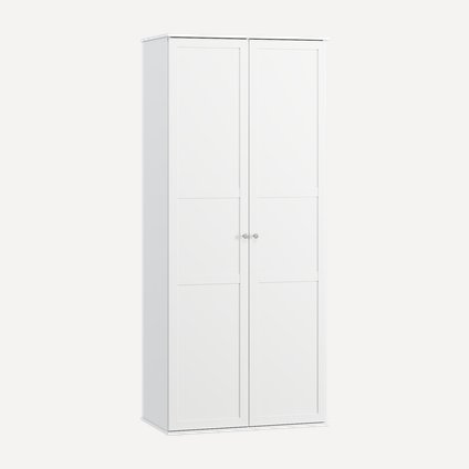 Распашной шкаф Амели-2-80-210 White