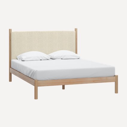 Кровать Шелдэн 180 Букле Молочный