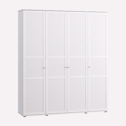 Распашной шкаф Амели 4-180x220 Белый