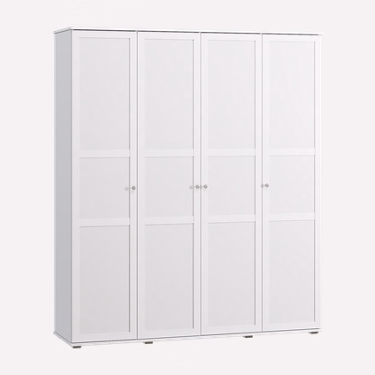 Распашной шкаф Амели 4-200x240 Белый
