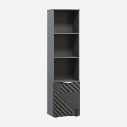 Стеллаж Шелтон 50x190 Графитовый