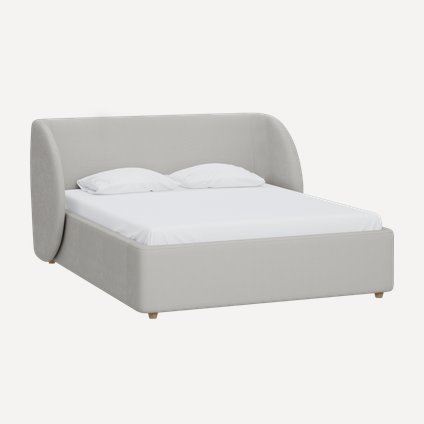 Кровать Юна 180 Букле Бежевый