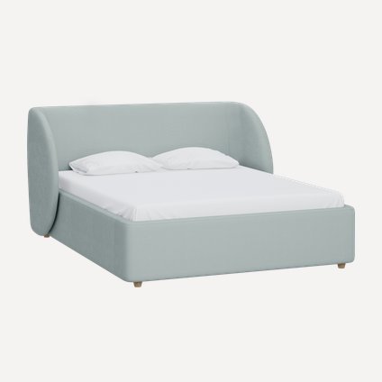 Кровать Юна 180 Букле Мятный