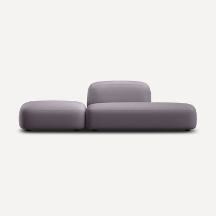 Диван модульный Риббл-1 Bucle Violet