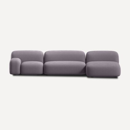 Диван модульный Риббл-3 Bucle Violet