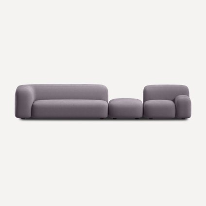 Диван модульный Риббл-4 Bucle Violet