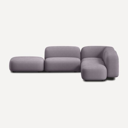 Диван модульный Риббл-5 Bucle Violet